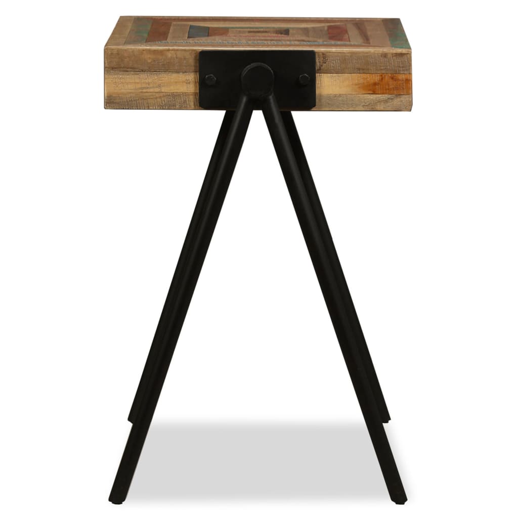 Sidebord genanvendt massivt træ teaktræ