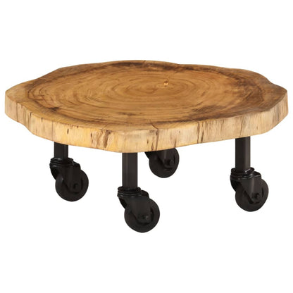 Couchtisch Massivholz Akazie 60x55x25 cm