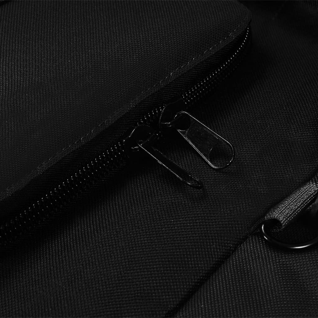 3-in-1 Seesack Armee-Stil 45 L Schwarz