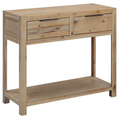 Konsolbord 82x33x73 cm akacie massivt træ