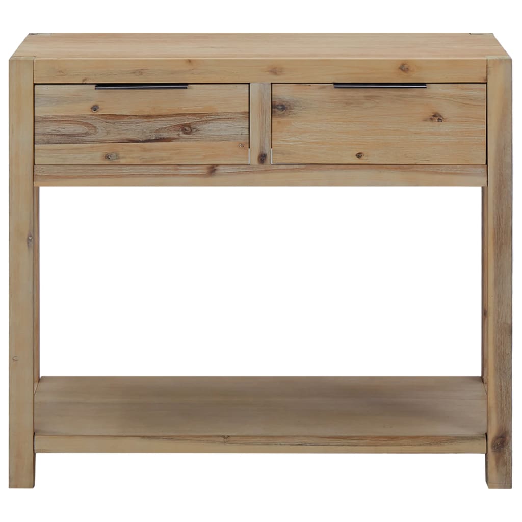 Konsolbord 82x33x73 cm akacie massivt træ