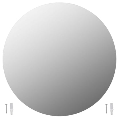 Wandspiegel 50 cm Rund Glas