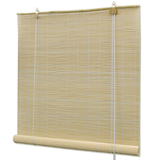 Bambus rullegardin 80x220 cm natur