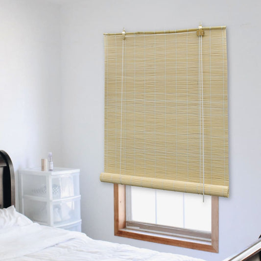 Bambus rullegardin 80x220 cm natur