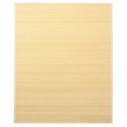 Teppich Bambus 160x230 cm Natur