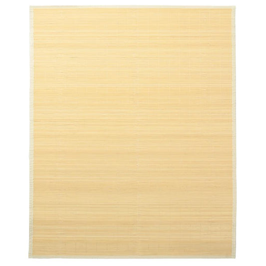 Teppich Bambus 160x230 cm Natur
