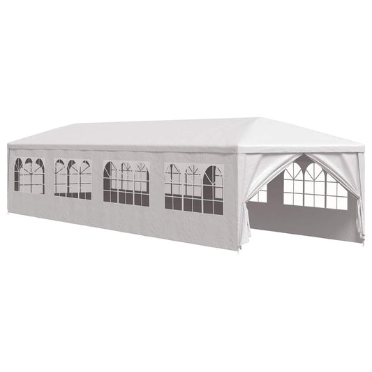 Gartenzelt 3x12 m Weiß