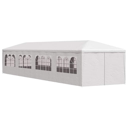 Gartenzelt 3x12 m Weiß