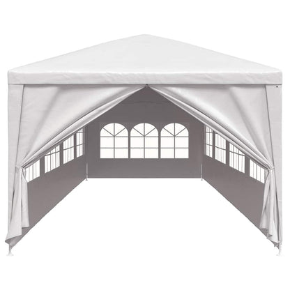 Gartenzelt 3x12 m Weiß