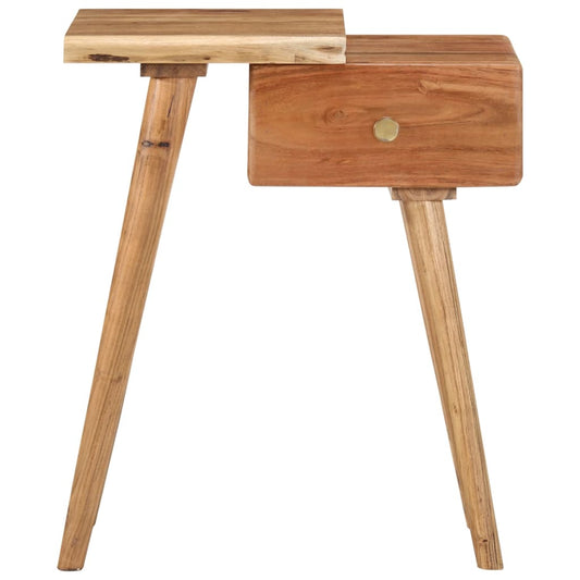 Nachttisch Massivholz Akazie 45x32x55 cm
