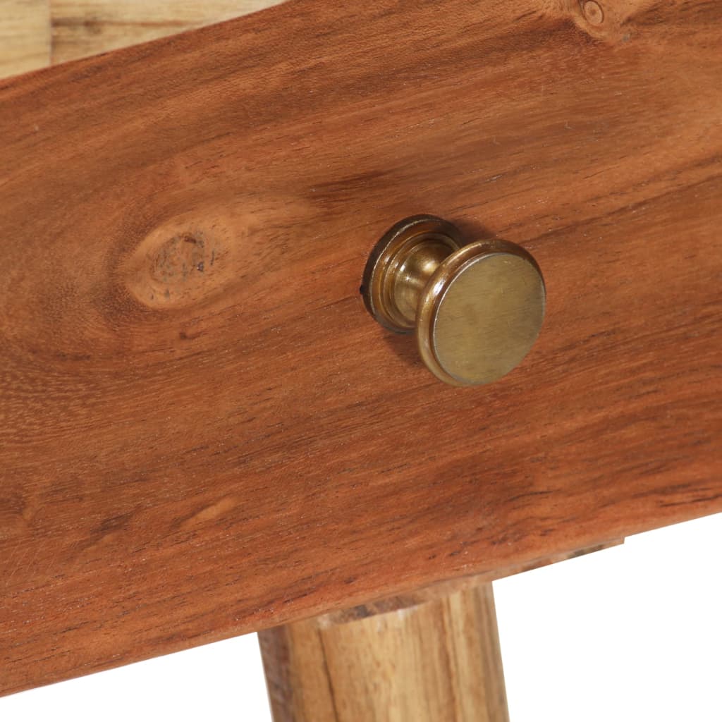 Nachttisch Massivholz Akazie 45x32x55 cm