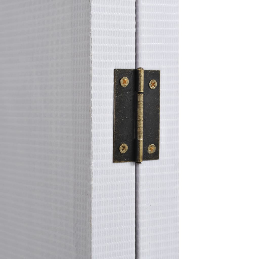 Room Divider Foldbar 160 x 170 cm New York by Day Sort og hvid