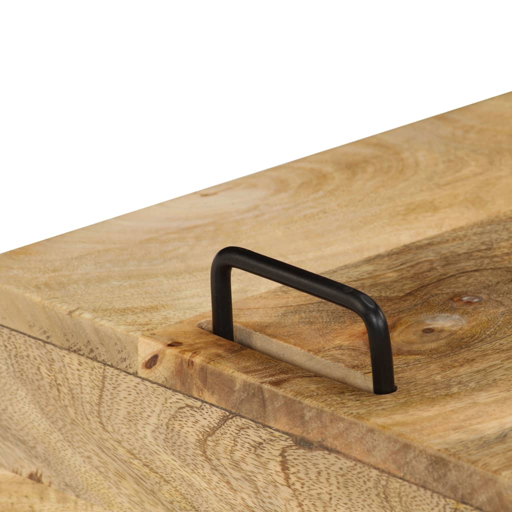 Nachttisch Massivholz Mango 40×34×47 cm