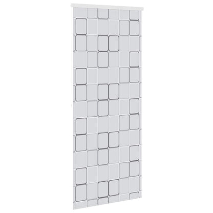 Duschrollo 80x240 cm Quadratmuster