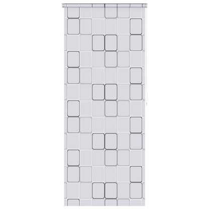 Duschrollo 120x240 cm Quadratmuster