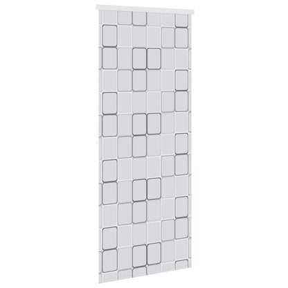 Duschrollo 120x240 cm Quadratmuster