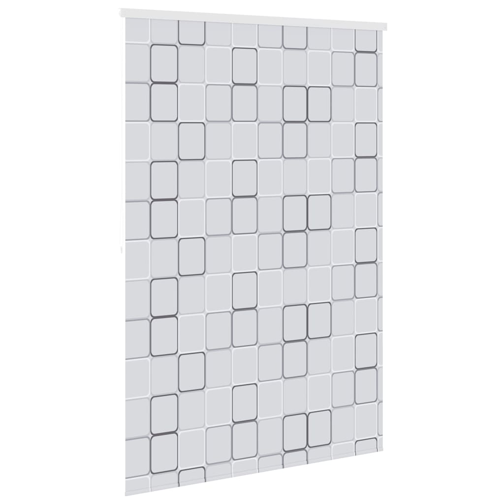 Duschrollo 140x240 cm Quadratmuster