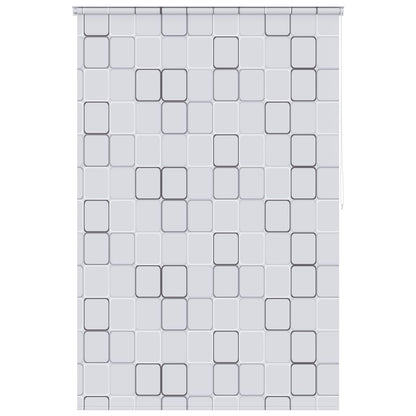 Duschrollo 160x240 cm Quadratmuster