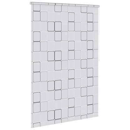 Duschrollo 160x240 cm Quadratmuster