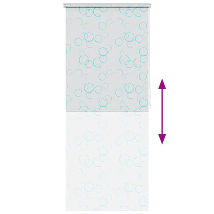 Duschrollo 120x240 cm Blasenmuster