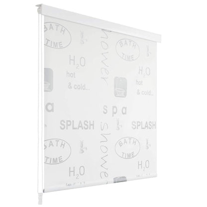 Duschrollo 80x240 cm Splash-Design