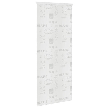 Duschrollo 100x240 cm Splash-Design