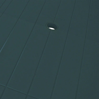 5-tlg. Garten-Essgruppe Kunststoff Grün