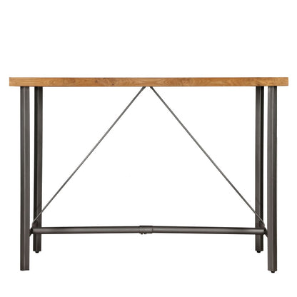 Bartisch Recyceltes Massivholz Teak 150x70x106 cm