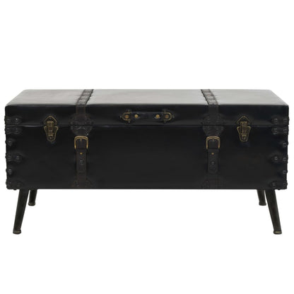 Couchtisch MDF und Stahl 102x51x48 cm
