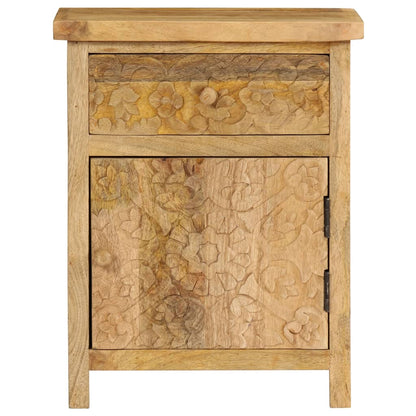 Nachttisch Massivholz Mango 40x30x50 cm