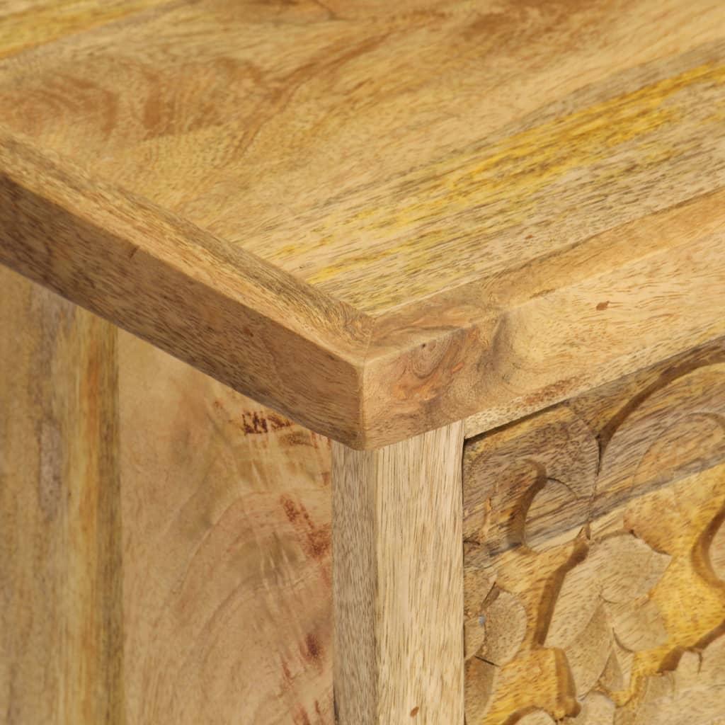 Nachttisch Massivholz Mango 40x30x50 cm