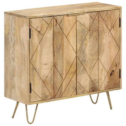 Sideboard 80x30x75 cm Massivholz Mango