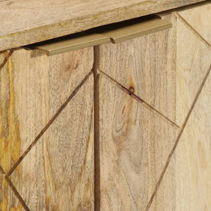 Sideboard 80x30x75 cm Massivholz Mango