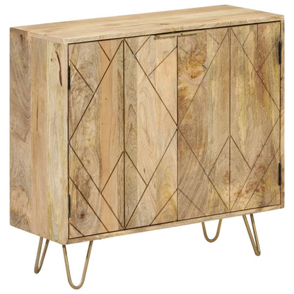Sideboard 80x30x75 cm Massivholz Mango