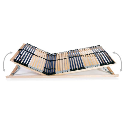 Lattenrost mit 42 Latten 7 Zonen 140x200 cm