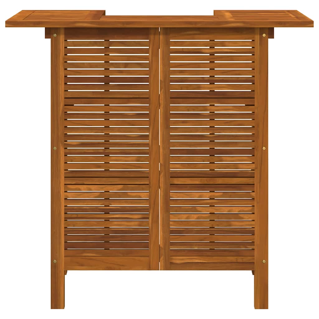 Bartisch 110x50x105 cm Massivholz Akazie