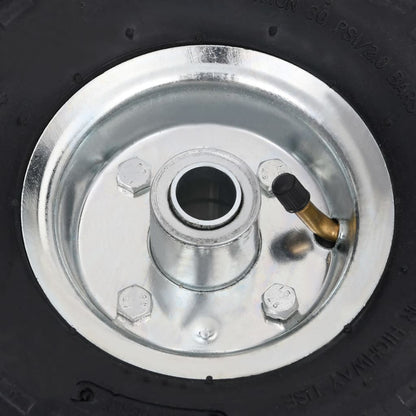 Sackkarrenräder 2 Stk. Gummi 4,10 / 3,50 - 4 (260x83)
