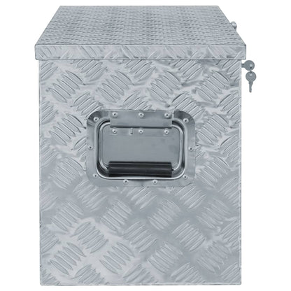 Aluminiumskasse 90,5×35×40 cm Sølv