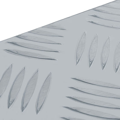 Aluminiumskasse 90,5×35×40 cm Sølv
