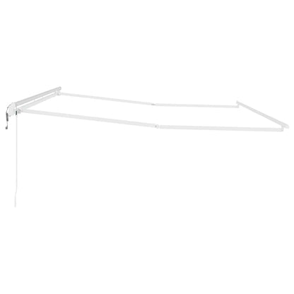 Markise Weiß 4 × 3 m Metall