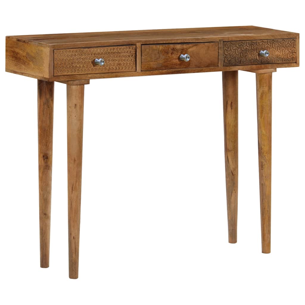 Konsolentisch Mangoholz Massiv 102 x 30 x 79 cm