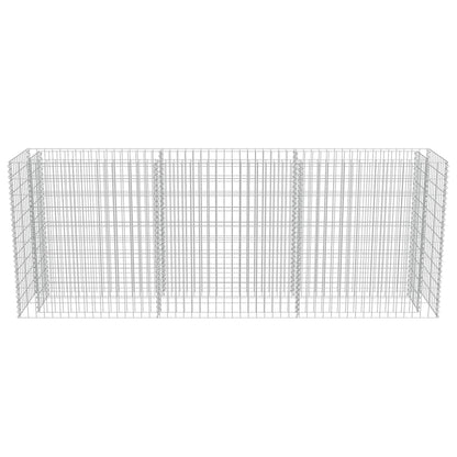 Gabionen-Hochbeet Verzinkter Stahl 270×50×100 cm