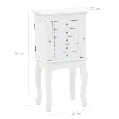 Schmuckschrank Weiß