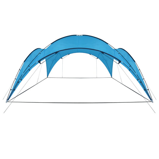 Kuppelpavillon 450x450x265 cm Hellblau