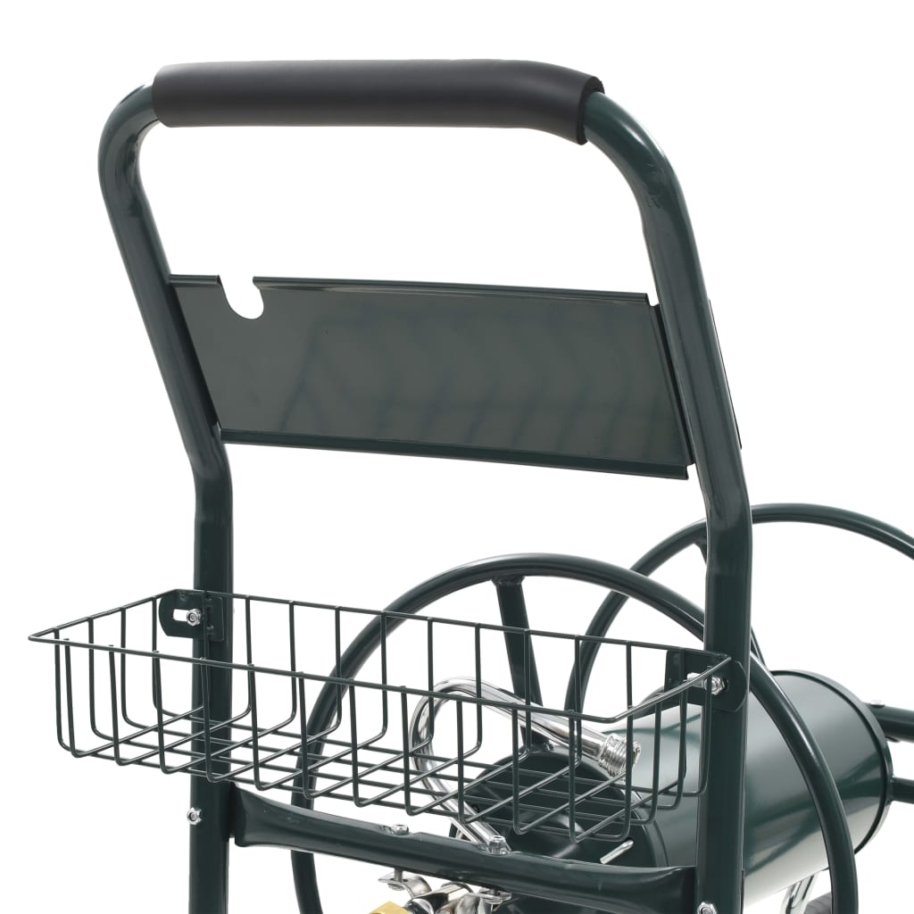 Gartenschlauchwagen mit 1/2" Schlauchanschluss 75 m Stahl