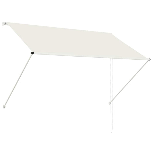 Einziehbare Markise 200×150 cm Creme
