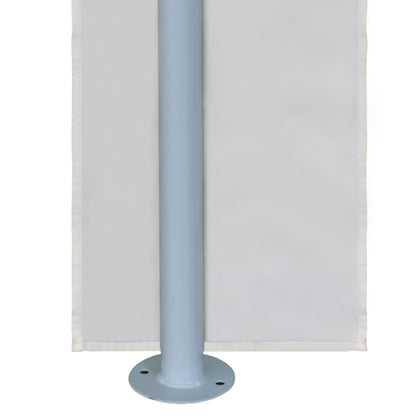 Pavillon 834 x 448 x 320 cm Weiß