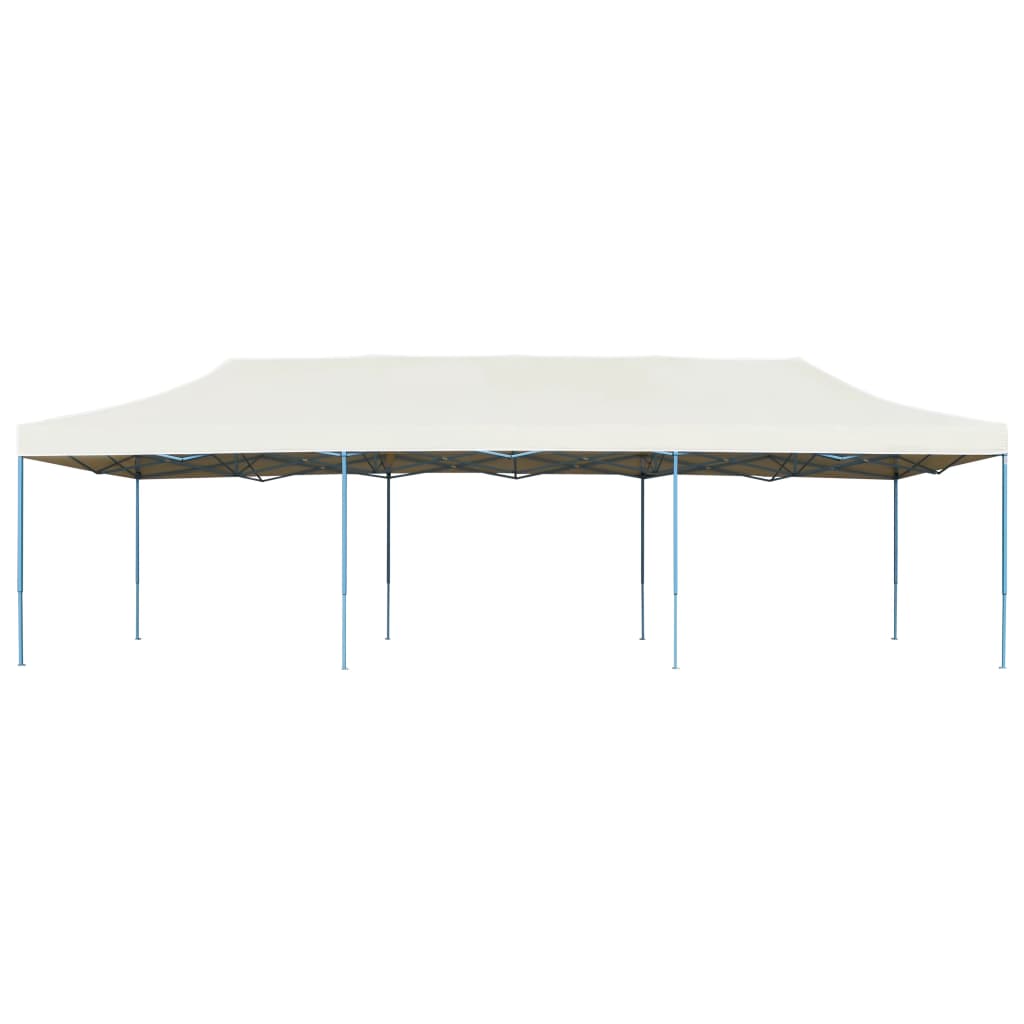 Faltzelt Pop-Up Partyzelt 3 x 9 m Creme