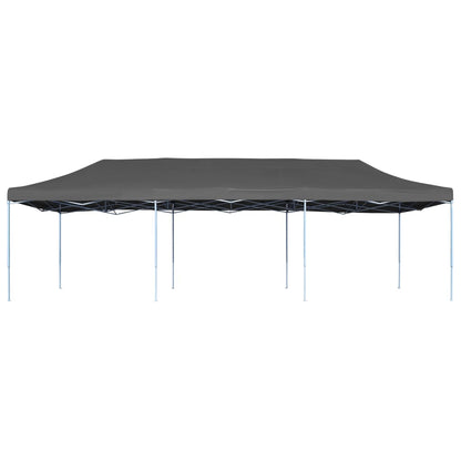 Faltzelt Pop-Up Partyzelt 3 x 9 m Anthrazit