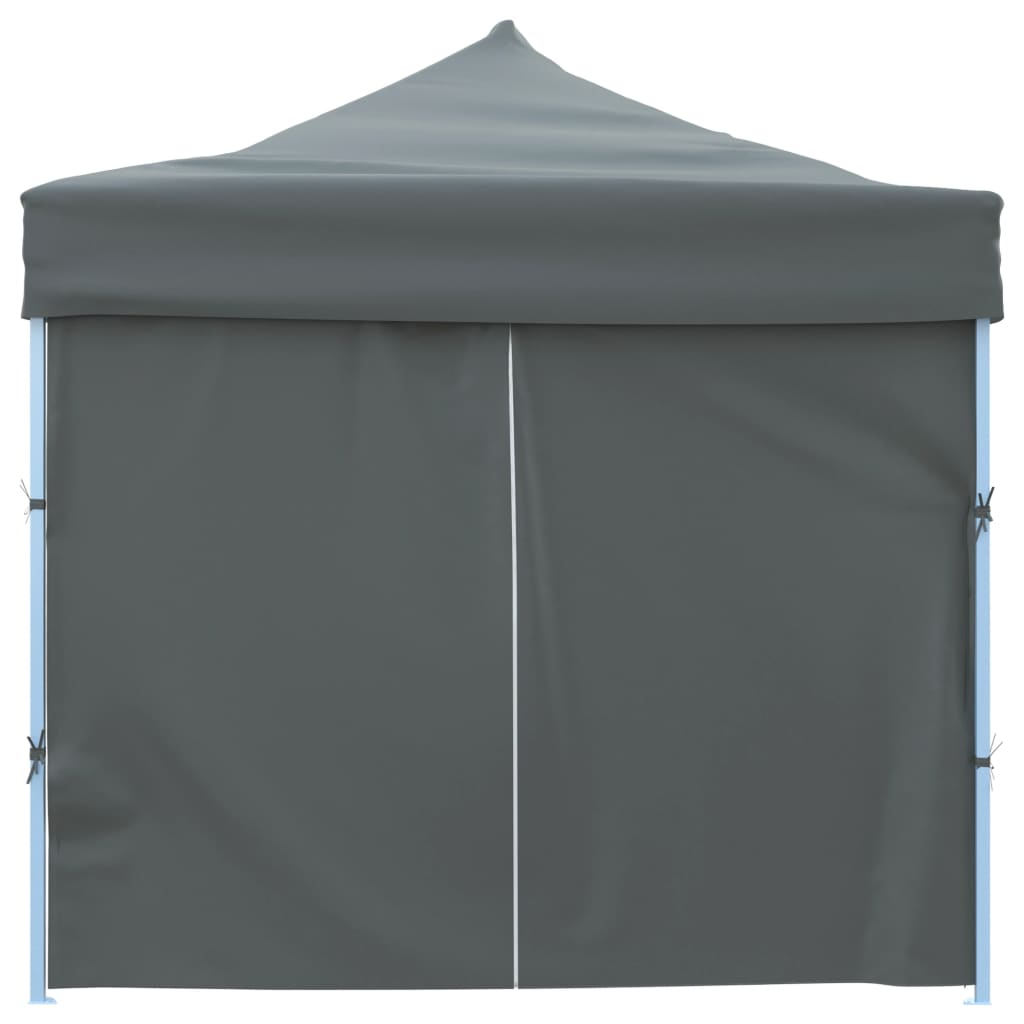 Faltzelt Partyzelt Pop-Up mit 8 Seitenwänden 870x291x315 cm Anthrazit